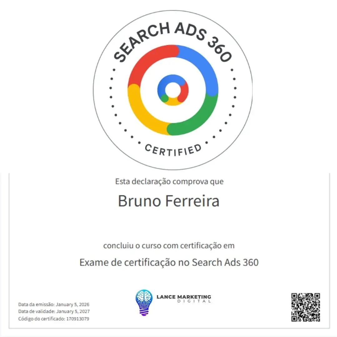 Lance source qualification: Google Ads 360